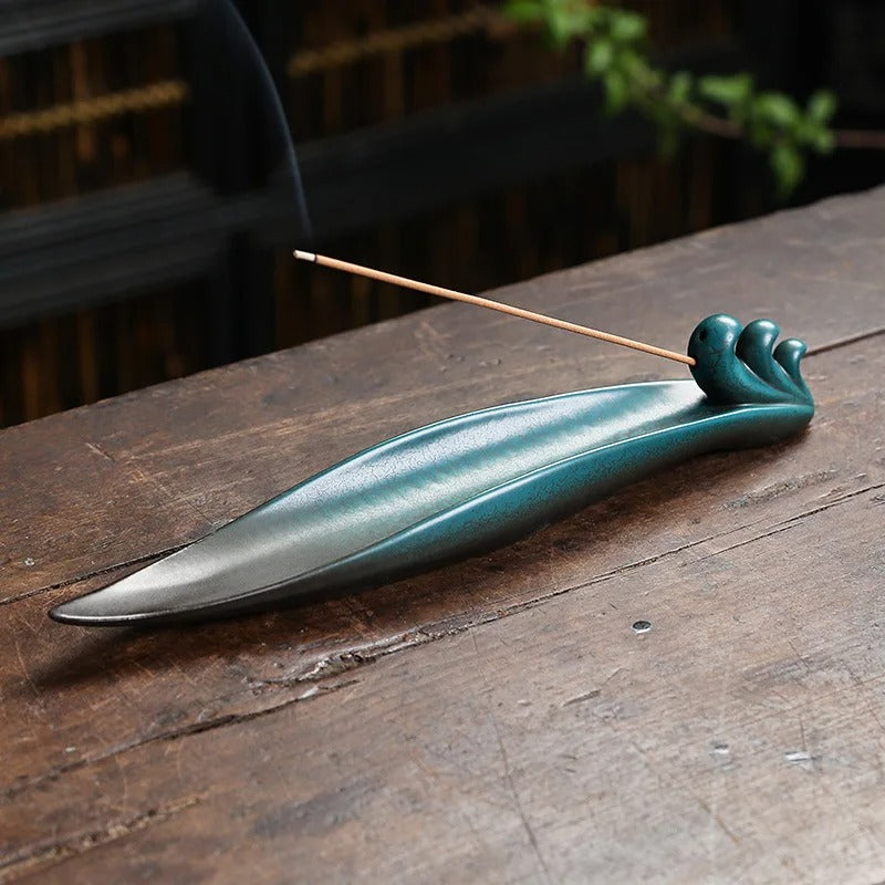 Ceramic Handicrafts Landscape Incense Stick Holder Censer Home Ornament