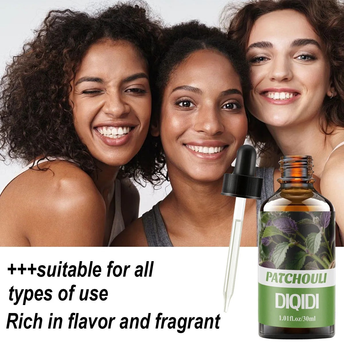 Patchouli essential oil, plant essential oil, suitable for facial, body care, home fragrance, aromatherapy essential oil