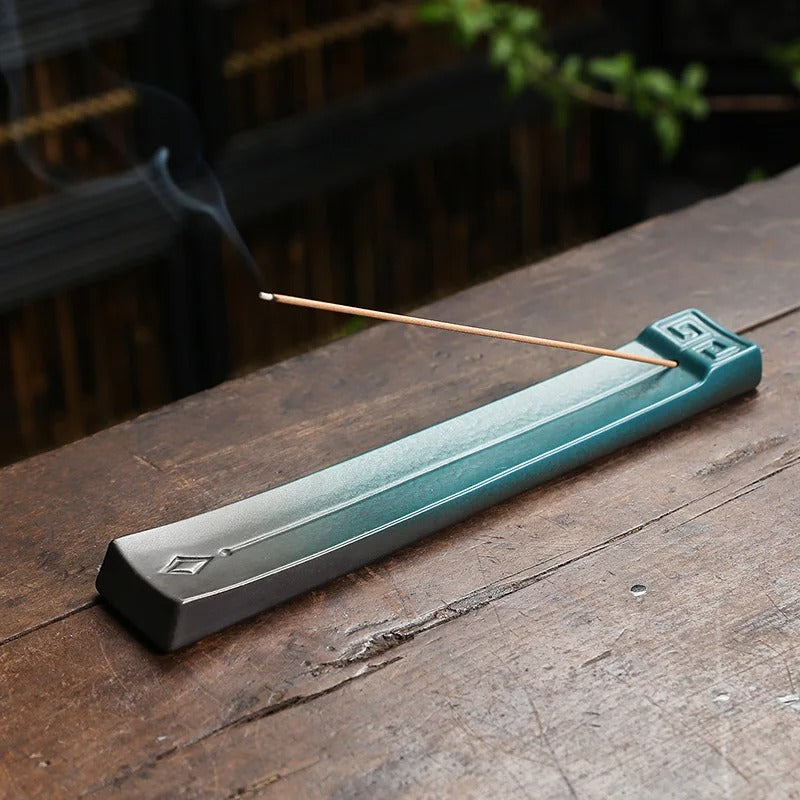 Ceramic Handicrafts Landscape Incense Stick Holder Censer Home Ornament