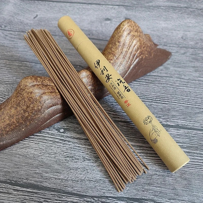 40Pcs Natural Sandalwood Incense Sticks Home Incense Stick Aroma Blessing Ceremony Pray Buddha Incense Lavender Green Tea Rose