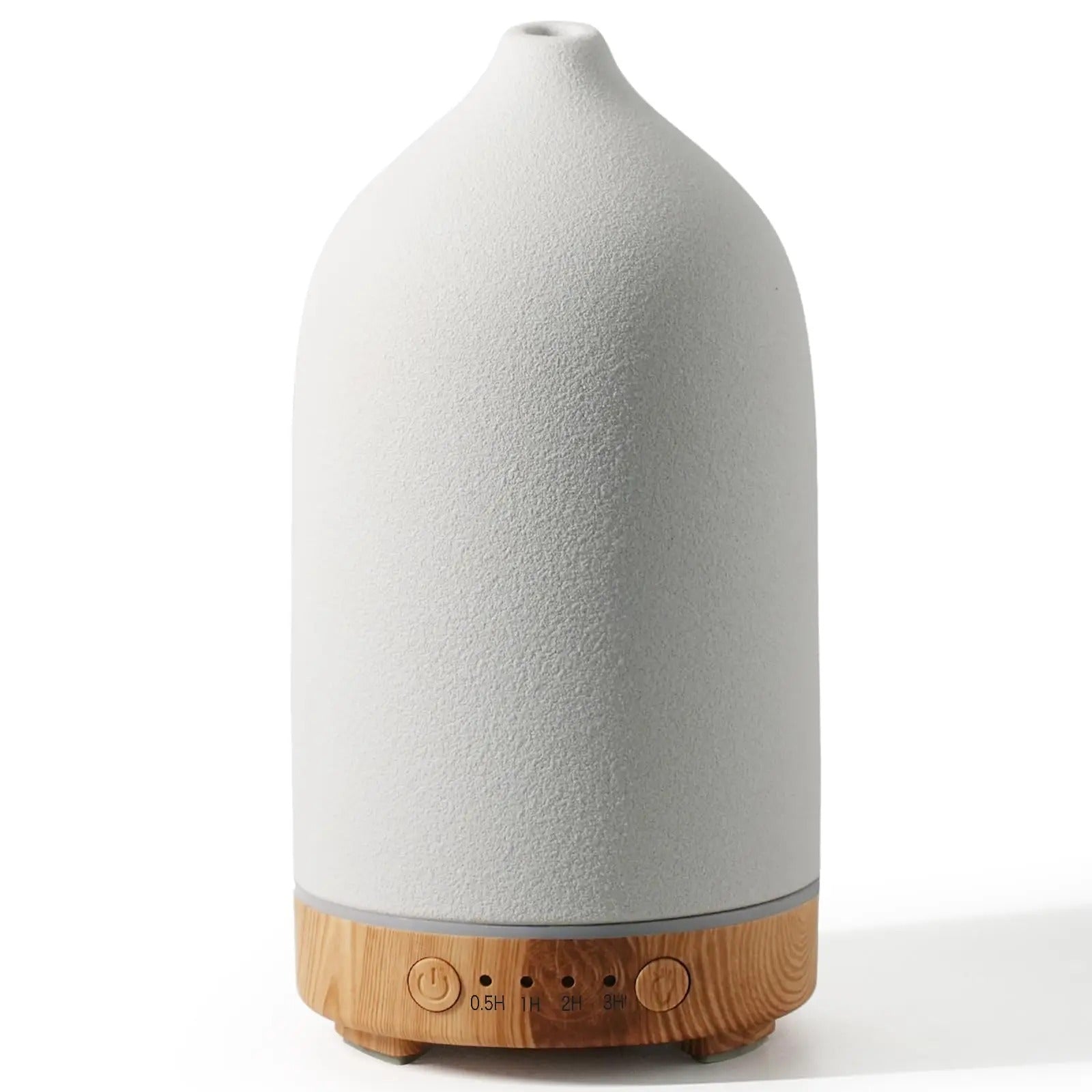 2026 New Upgrade Ceramic Diffuser 160ML Essential Oil Diffusers For Home Room Air Humidifier Cool Mist Electric