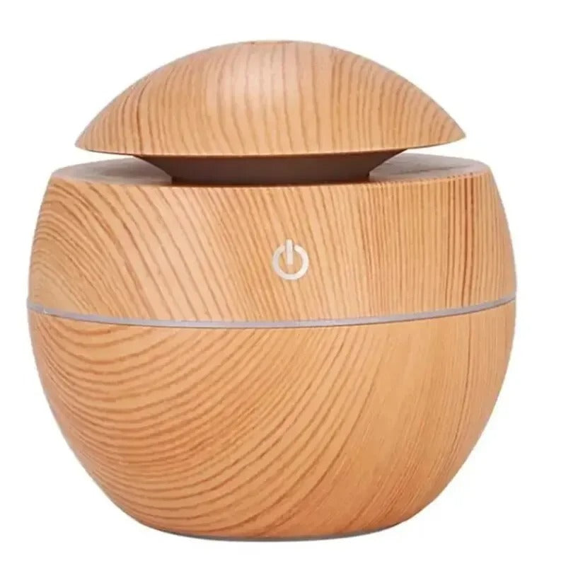 Wood essential oil diffuser