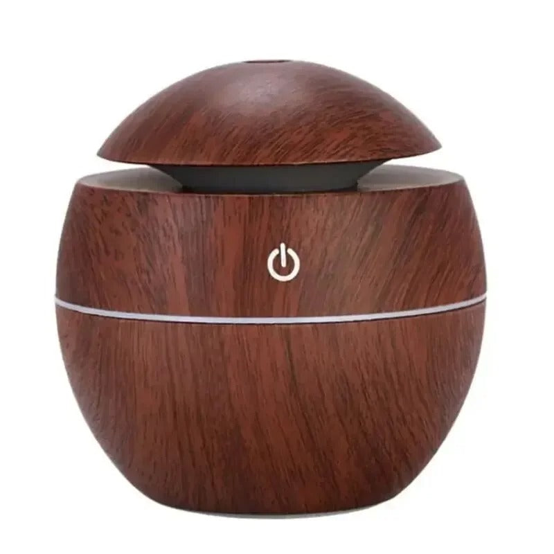 Wood essential oil diffuser