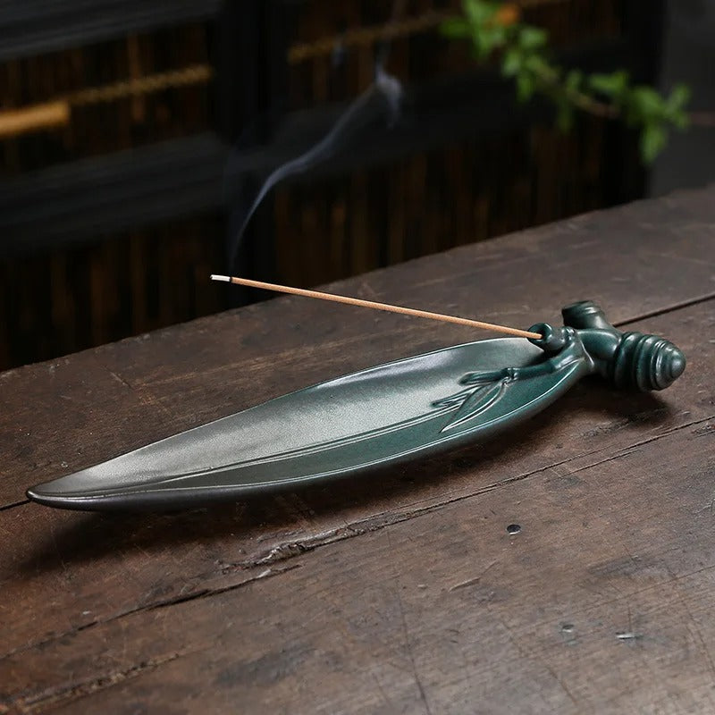 Ceramic Handicrafts Landscape Incense Stick Holder Censer Home Ornament