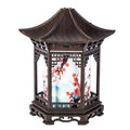 Pavilion humidifier Chinese style element unique creative decoration atmosphere night light delicate spray to improve the air